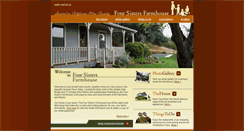 Desktop Screenshot of foursistersfarmhouse.com