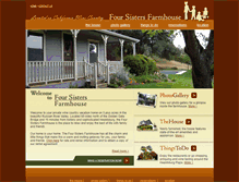 Tablet Screenshot of foursistersfarmhouse.com